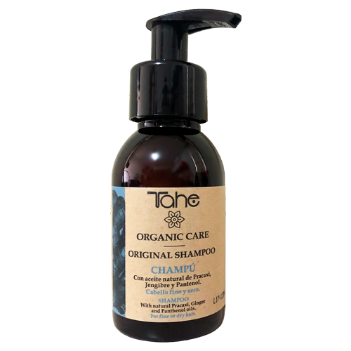 Tahe Organic Care Shampoo Original para cabellos finos y secos 100 ml