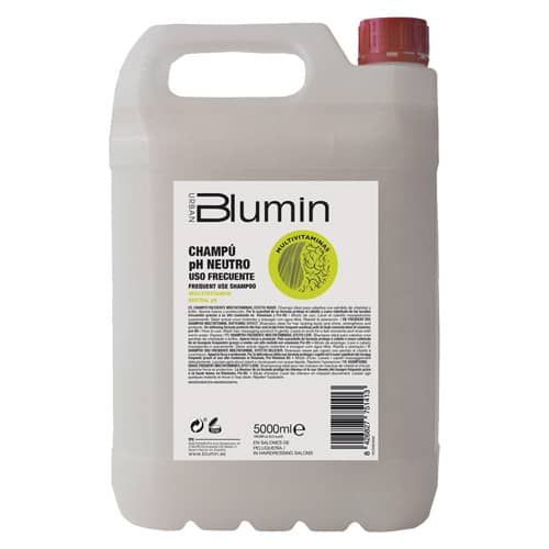 Tahe Blumin Champú PH Neutro Uso Frecuente para todo tipo de cabellos 5 litros.