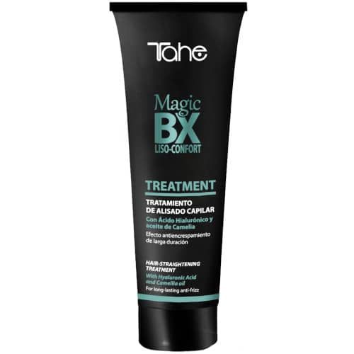 Tahe Magic Bx Liso Confort Tratamiento para todo tipo de cabellos de 250 ml.