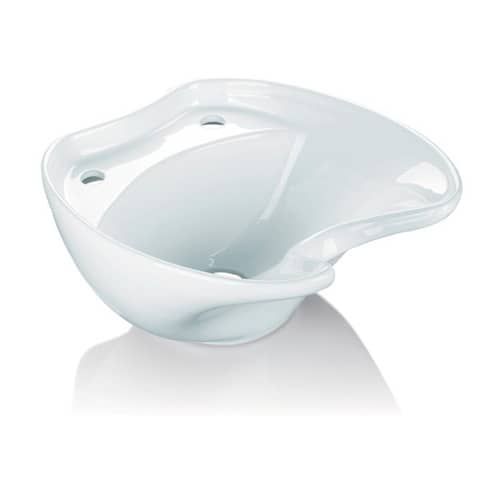 Prisma cerámica lavapelo blanca modelo BM130356