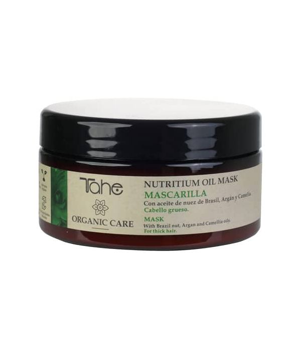 Tahe Organic Care Mascarilla Nutritium para cabellos gruesos y secos de 300 ml