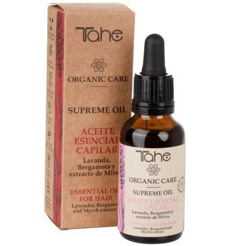 Tahe Organic Care Supreme Oil Aceite Esencial para todo tipo de cabellos de 30 ml.