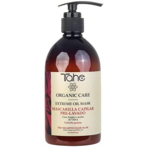 Tahe Organic Care Extreme Oil Mask Mascarilla pre-lavado para cabellos gruesos y secos de 500ml