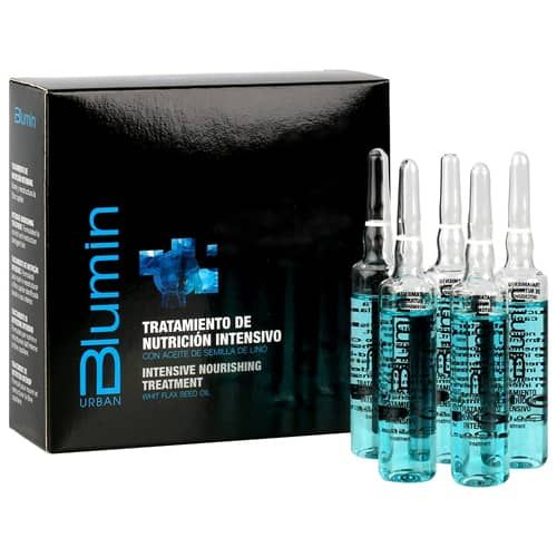 Tahe Blumin Tratamiento de Nutrición Intensiva para cabellos teñidos y dañados 10 x 15 ml