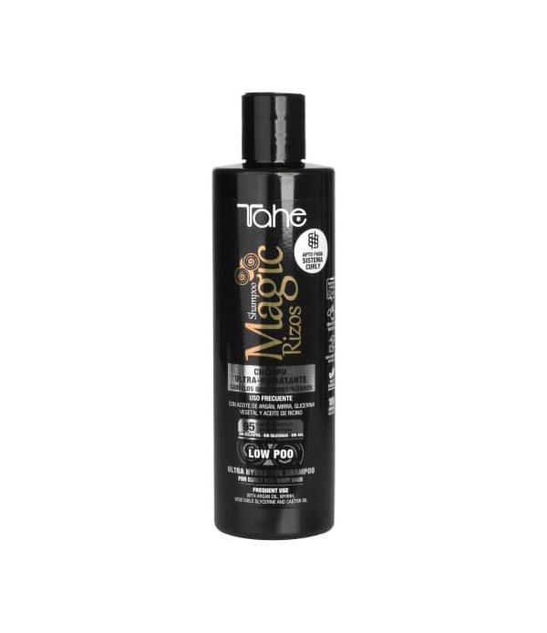 Tahe Magic Rizos Shampoo Ultra Hidratante Low Poo para cabellos rizados de 300 ml