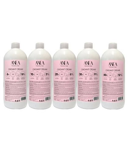 Techline - Oxigenada en Crema 1.000 ml . (10, 20, 30, 40 y Revelador 6 Vol.)