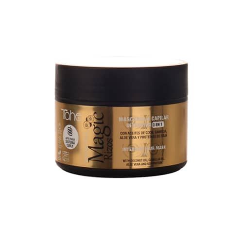 Magic Rizos Curly Mascarilla 3 en 1 para cabellos rebeldes de 300 ml.
