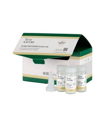 Tratamiento Antirrotura Pure Peptides Leave-on para cabello dañados, 6 ampollas de 10 ml